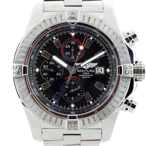 breitling a13370 stainless steel chronograph|breitling a13370 specs.